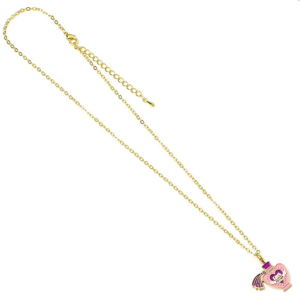 Harry Potter pendentif et collier plaqué or Love Potion