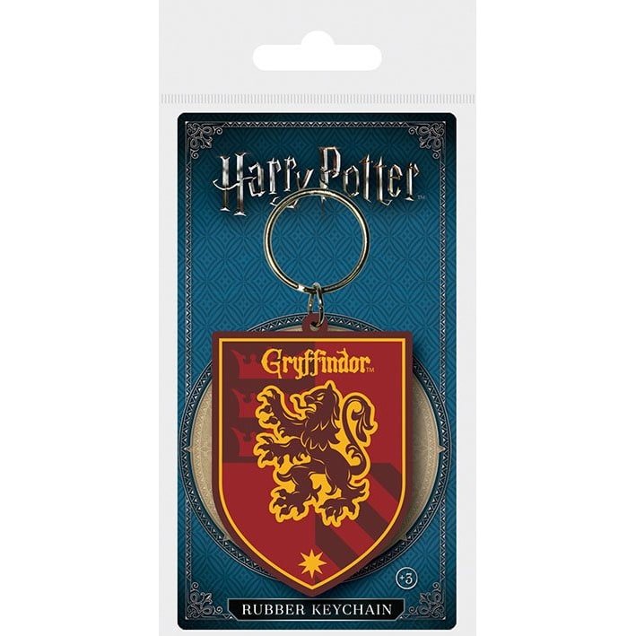 Harry Potter porte-clés caoutchouc Gryffindor 6 cm