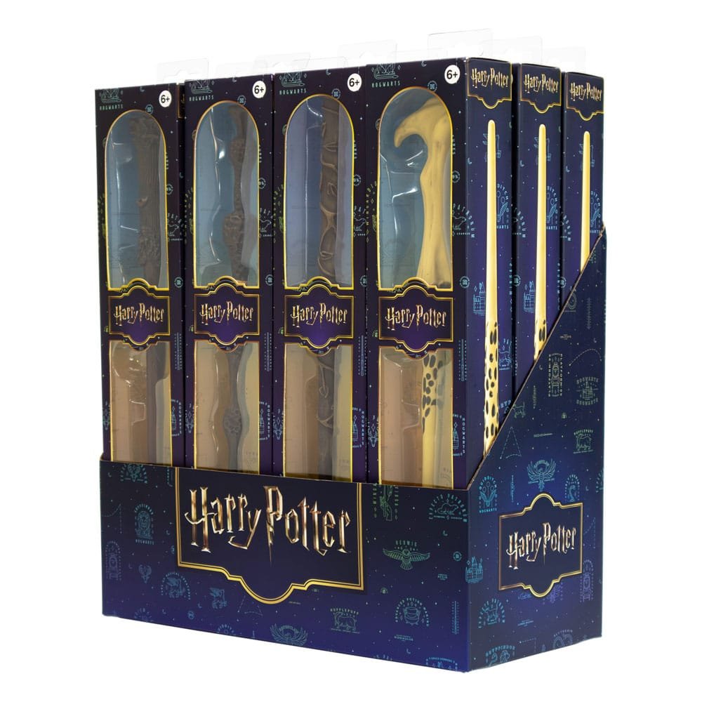 Harry Potter présentoir Baguette de jeu de rôle (12)