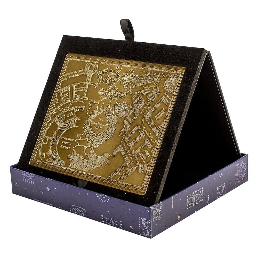 Harry Potter réplique Marauder's Map Metal Map 15 cm