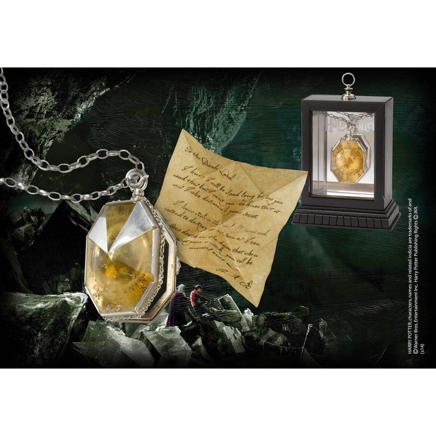 Harry Potter réplique médaillon de Salazar Serpentard - type-repliques-1-1