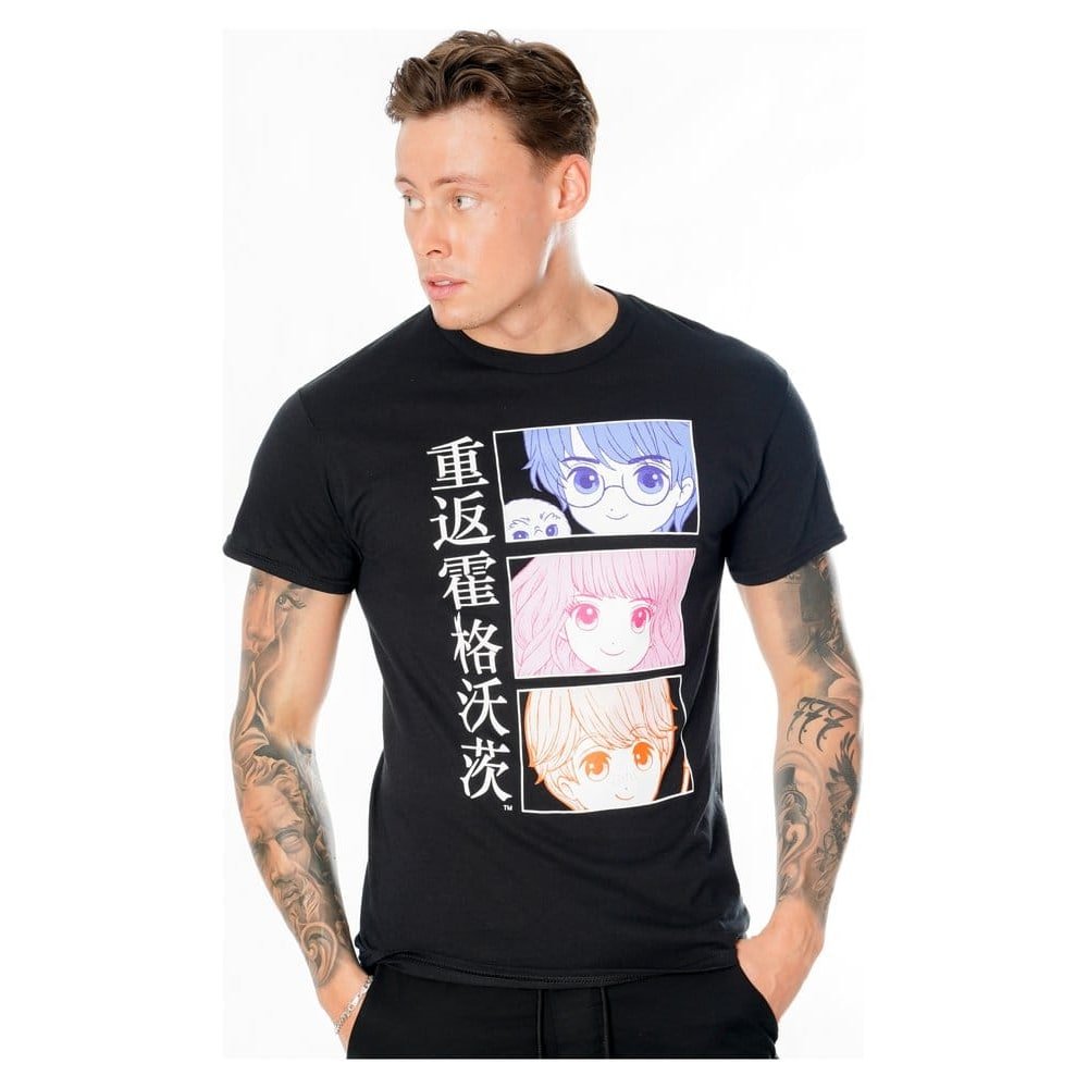 Harry Potter T-Shirt Anime Hogwarts (L)
