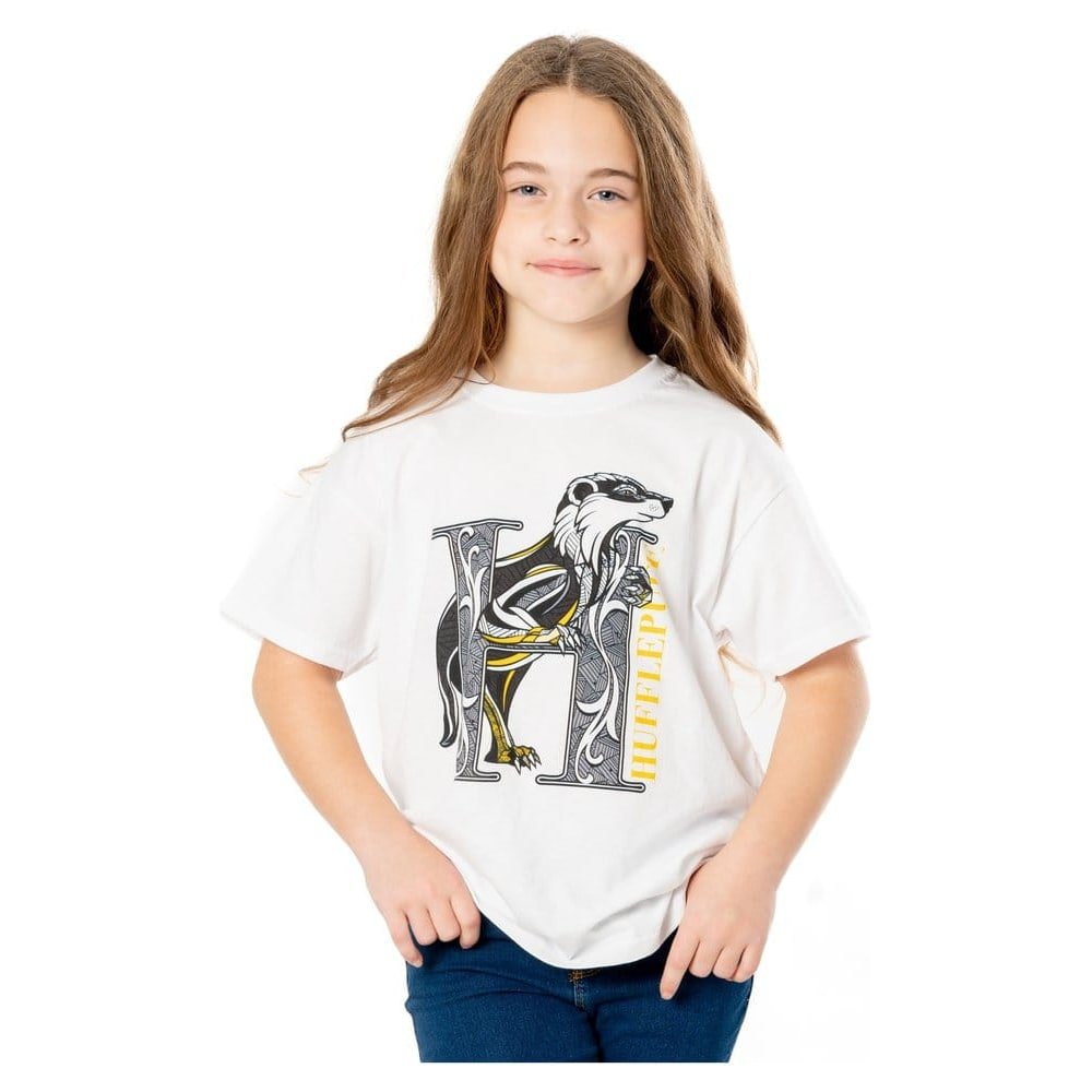 Harry Potter T-Shirt enfant Hufflepuff Mosaic (5-6)