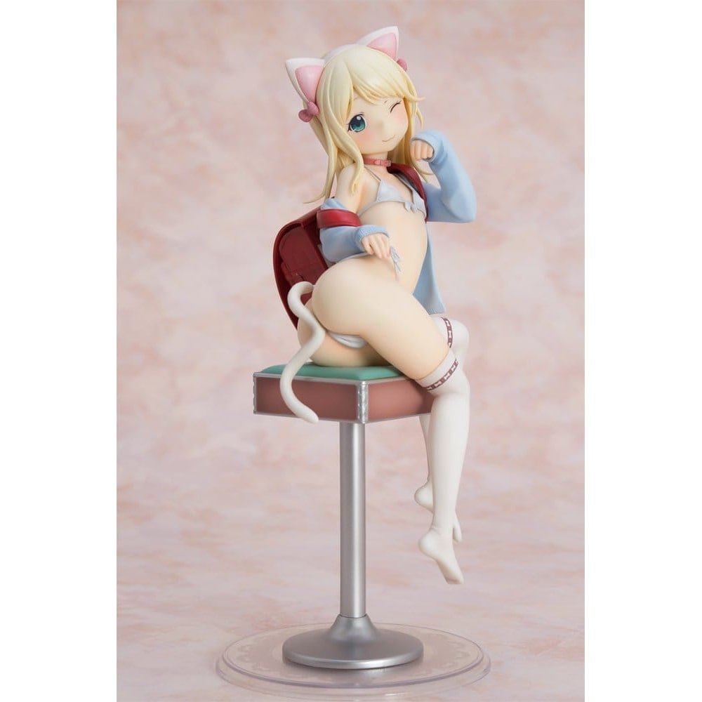 Hatsukoi Ribbon figurine PVC 1/6 Yuu White cat Ver. 25 cm - hatsukoi-ribbon - Goodies