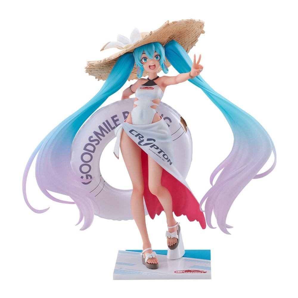 Hatsune Miku GT Project statuette PVC Tenitol 1/7 Racing Miku 2024: Tropical Ver - Fortnite