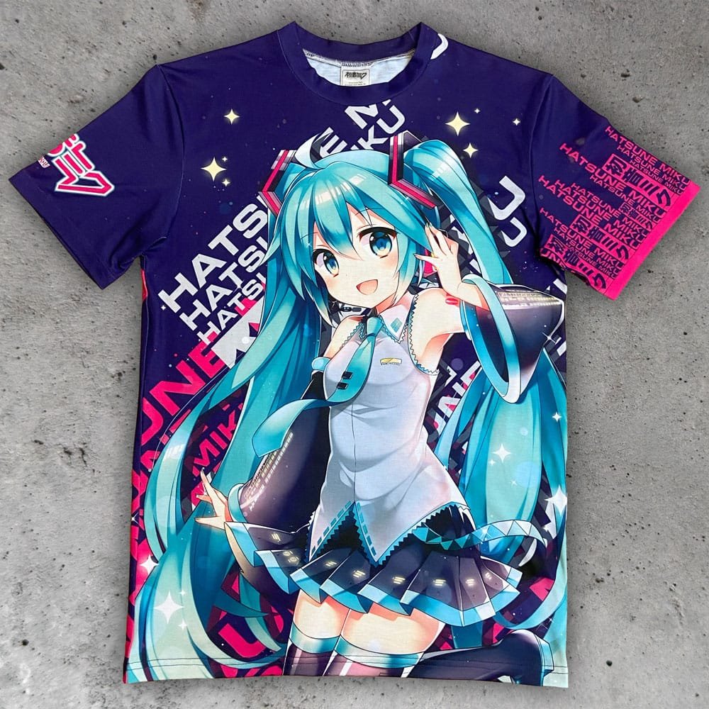 Hatsune Miku T-Shirt Expressive Vibes - hatsune-miku - Goodies