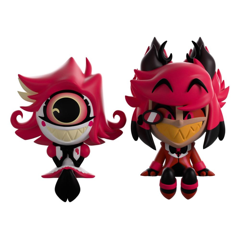 Hazbin Hotel Vinyl figurines Alastor & Niffty Monitor Buddiez - Hazbin Hotel