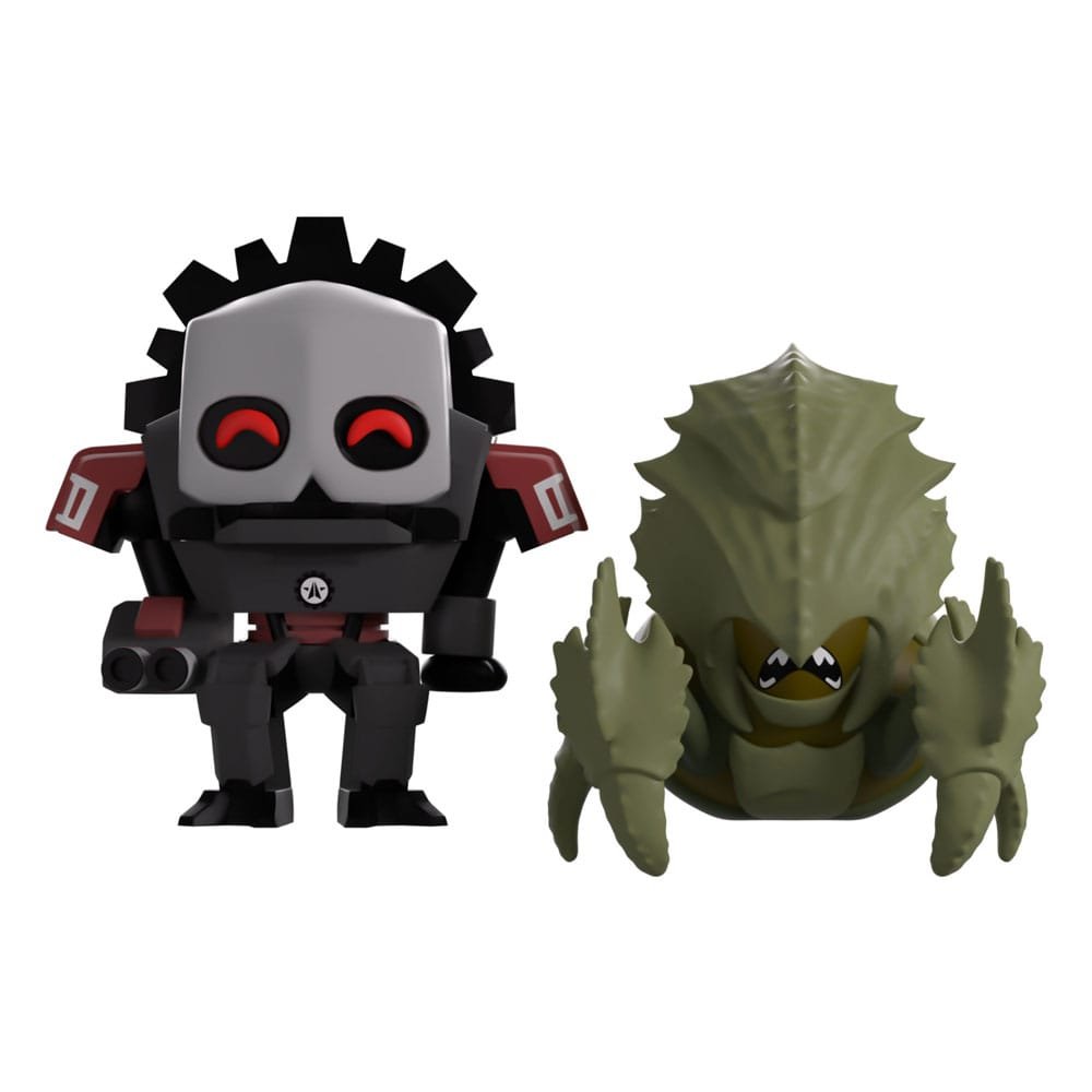 Helldivers 2 pack 2 Vinyl figurines Monitor Buddiez Charger & Devastator 7 cm - Helldivers