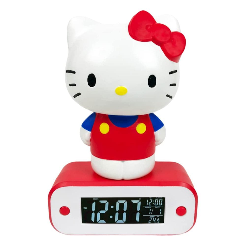 Hello Kitty réveil lumineux Hello Kitty 17 cm - cat-goodies-accessoires