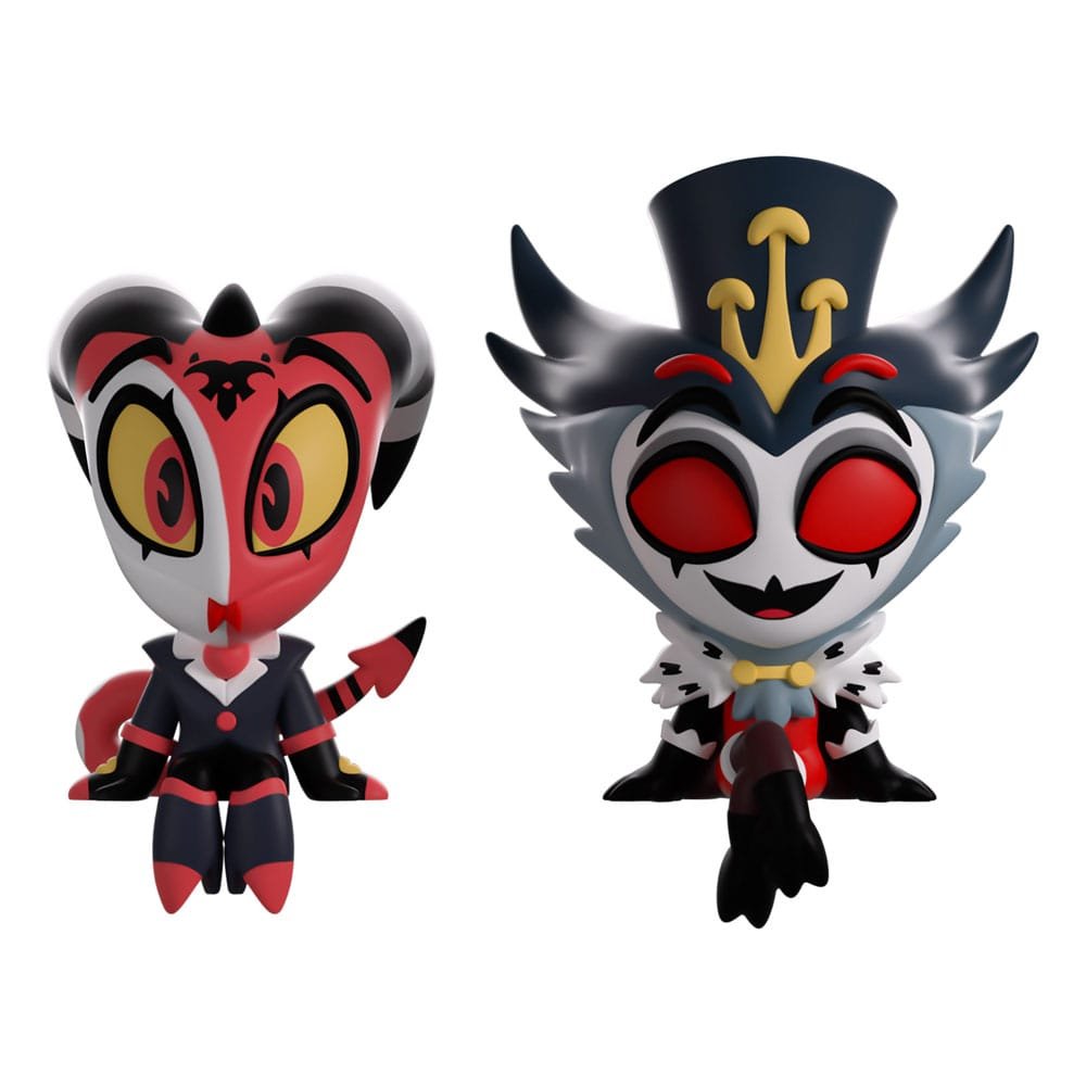 Helluva Boss Vinyl figurines Blitzo & Stolas Monitor Buddiez - helluva-boss - Goodies
