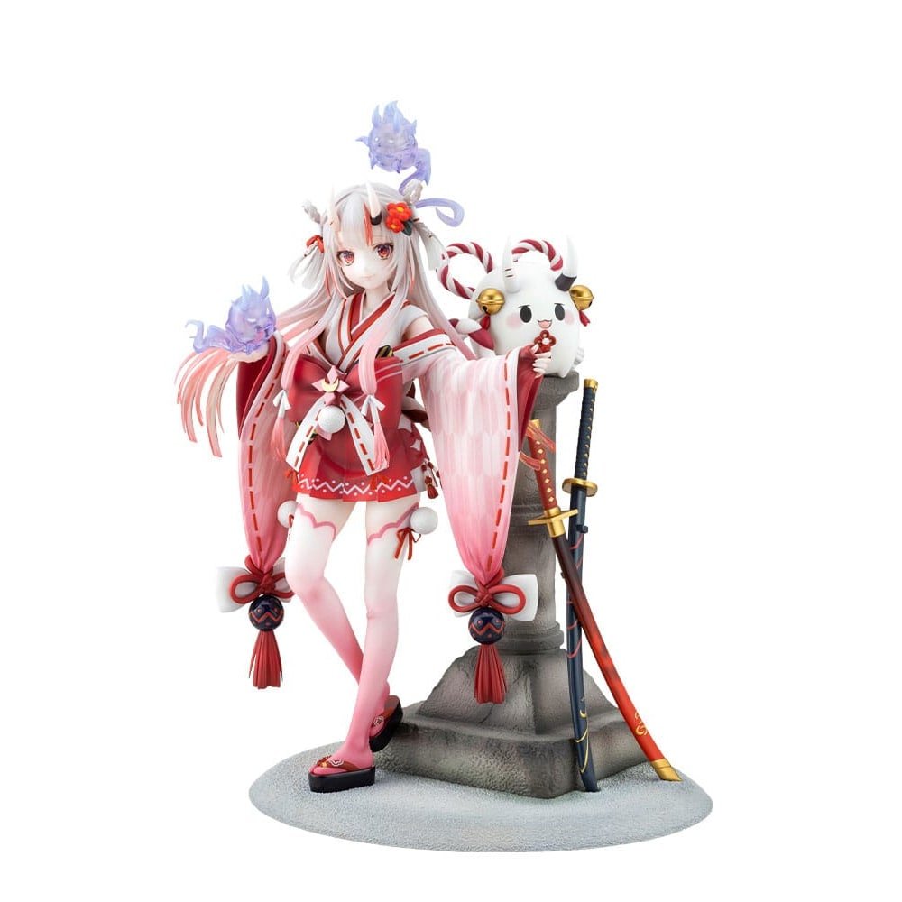 Hololive Production statuette PVC 1/7 Nakiri Ayame Shrine Maiden Fortune Outfit - Hololive