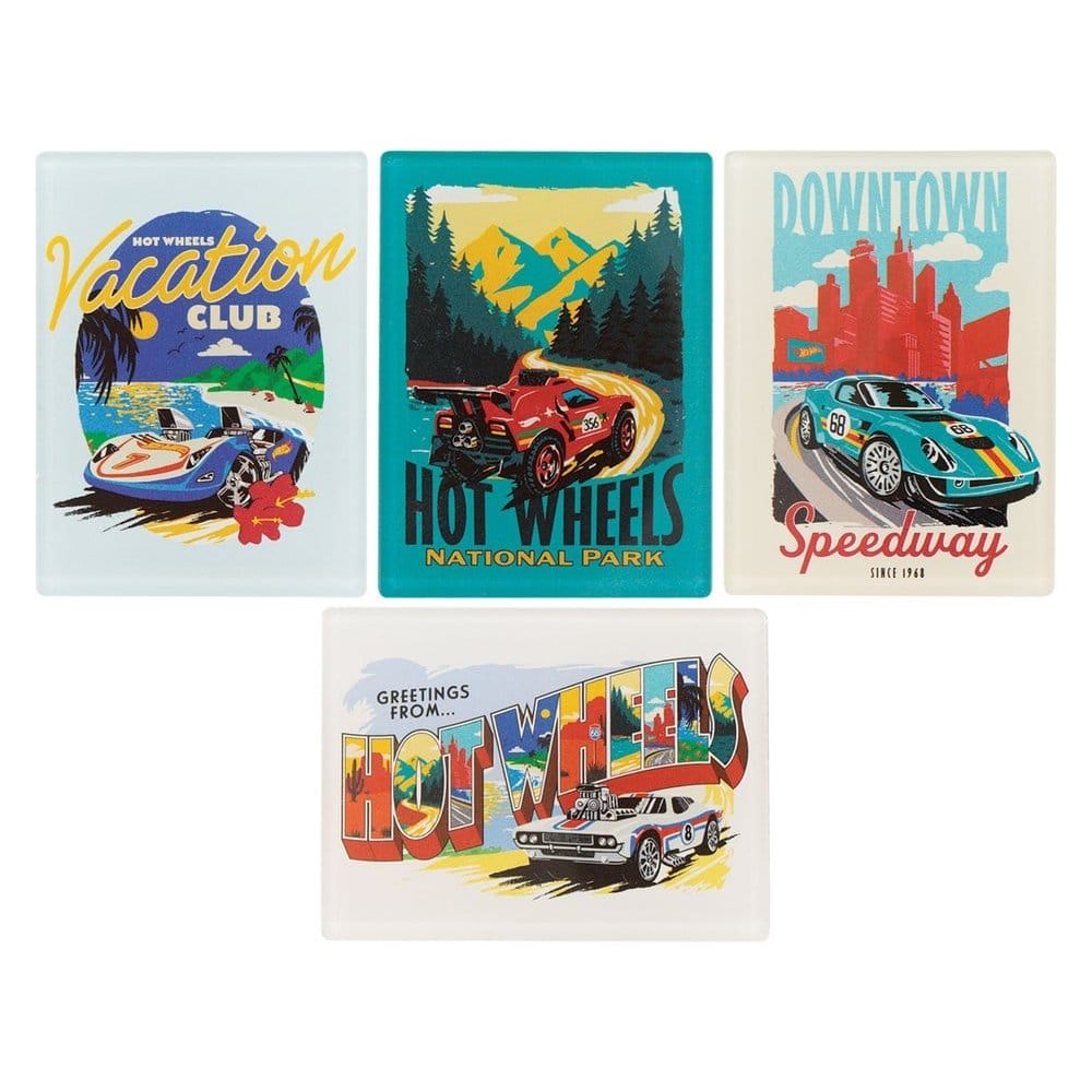 Hot Wheels Set d'aimants Location - cat-objets-collection