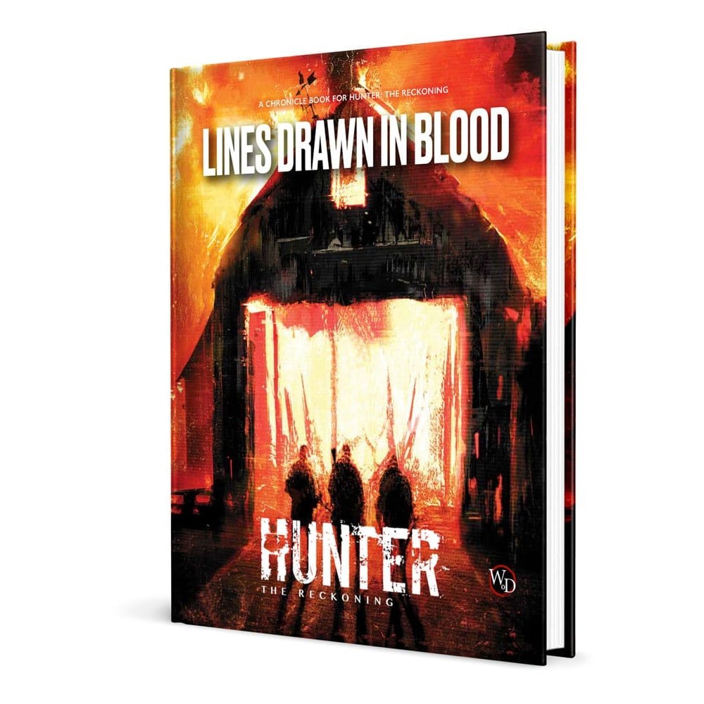 Hunter: The Reckoning 5th Edition RPG livre Lines Drawn in Blood Sourcebook *AN - Exterminateur : Le Jugement