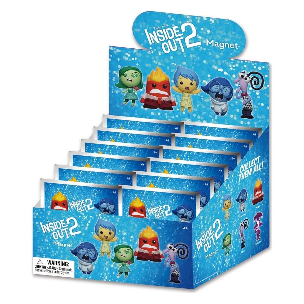 Inside Out 2 Blind pack aimants Series 1 Display (12)