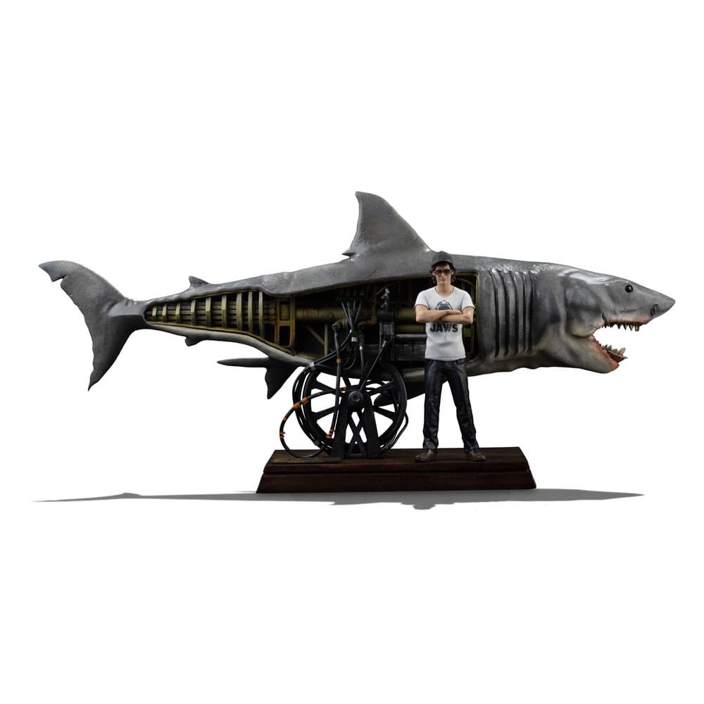Jaws statuette 1/10 Deluxe Art Scale Steven Spielberg Jaws 50th anniversary 27 c - Les Dents de la Mer