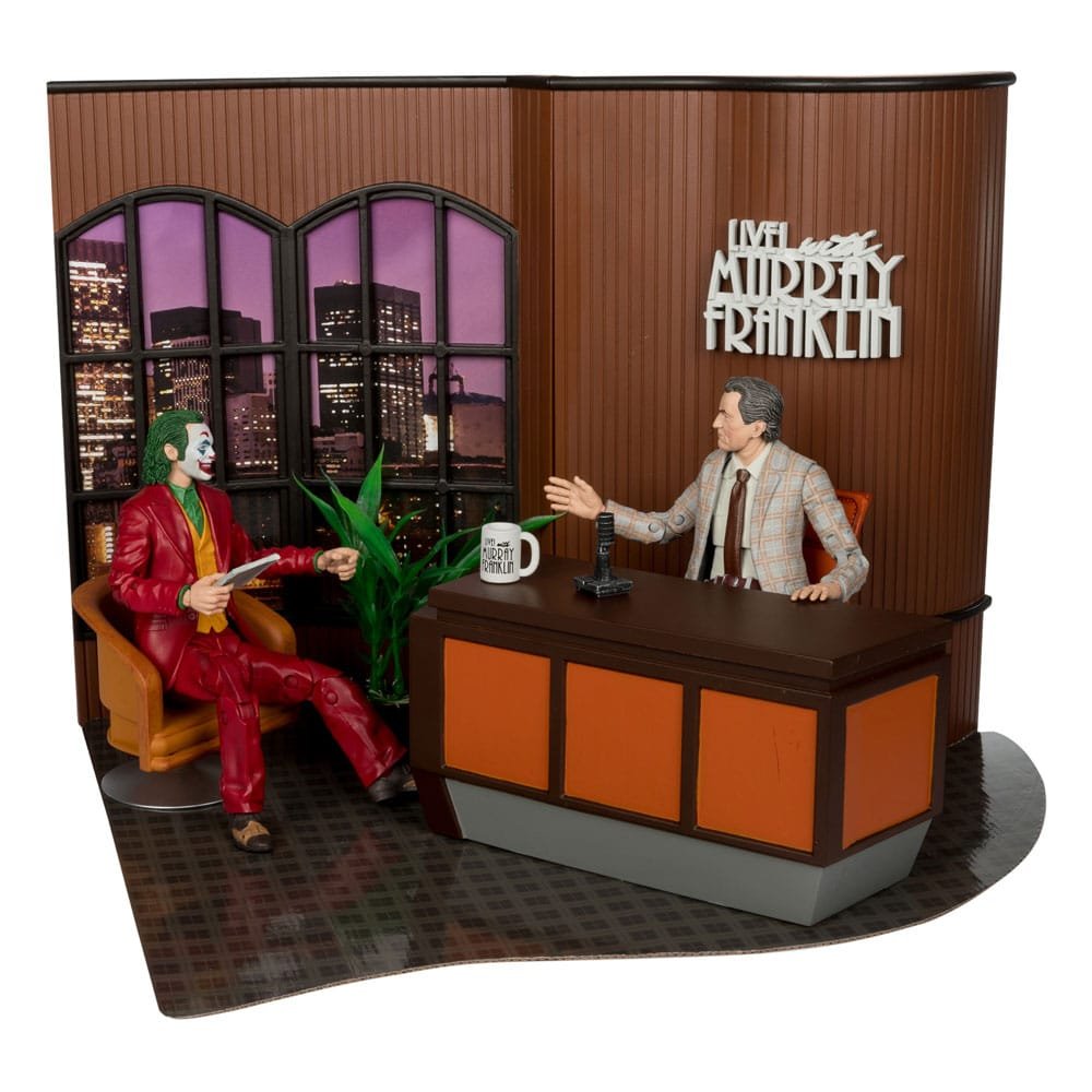 Joker DC Multiverse (Joker Movie) figurine Deluxe Colllector The Joker (Live wit