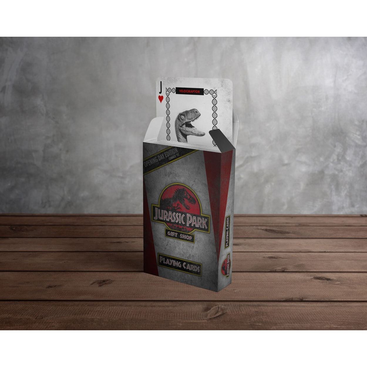 Jurassic Park jeu de cartes à jouer - type-cartes-a-jouer