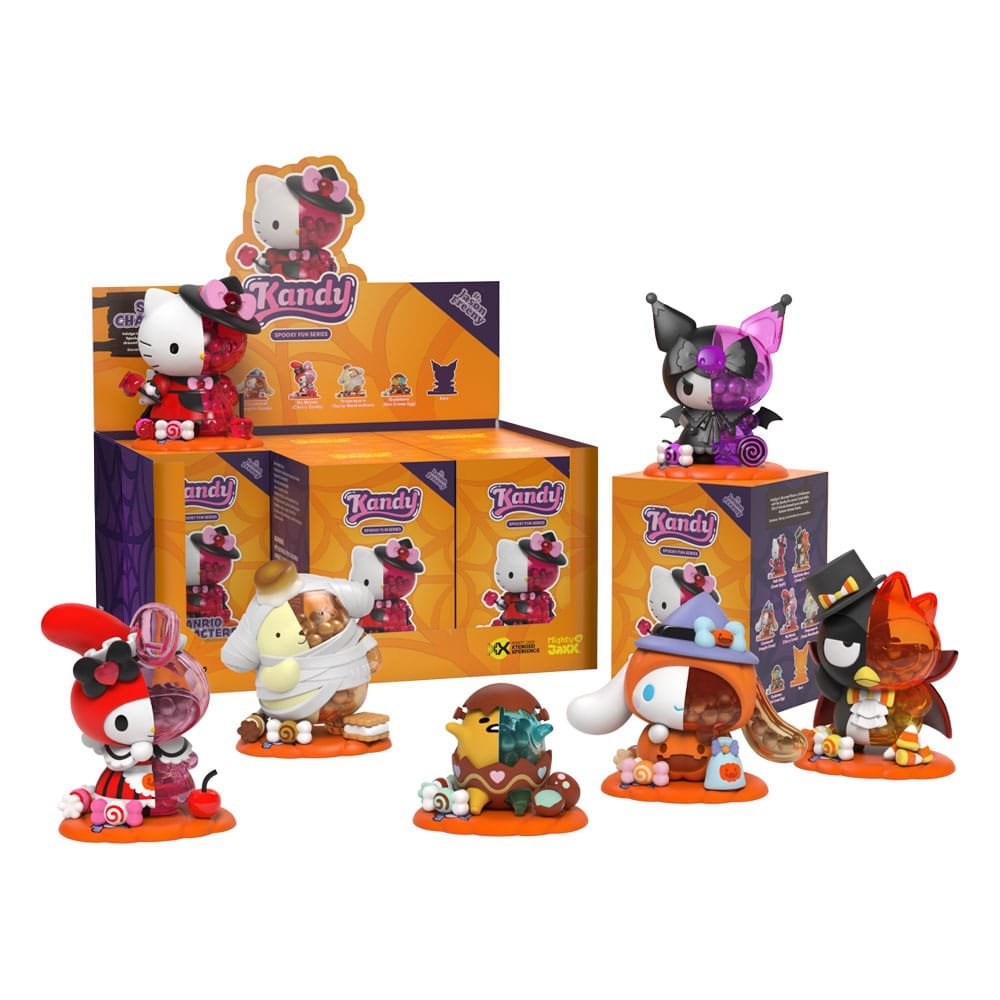 Kandy x Sanrio présentoir Blind Box ft. Jason Freeny Collection Series 4 (Spooky - theme-sanrio-hello-kitty
