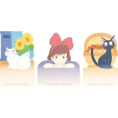 Kiki la petite sorcière bloc mémo Kiki, Jiji & Licy