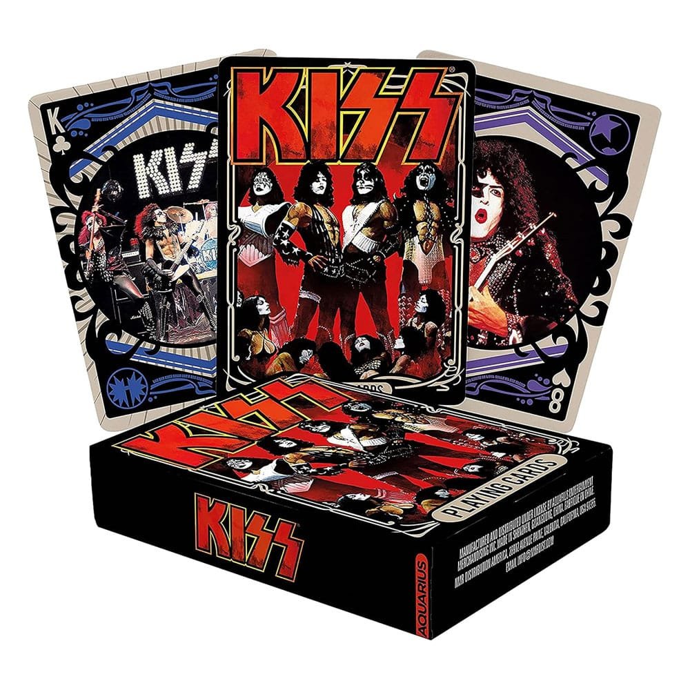 KISS: Photos Playing Cards - Kiss