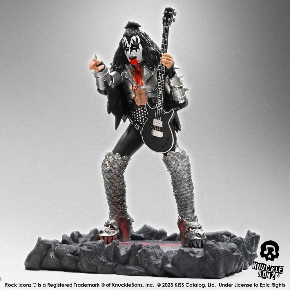 Kiss statuette Rock Iconz The Demon (Destroyer) 22 cm - Kiss