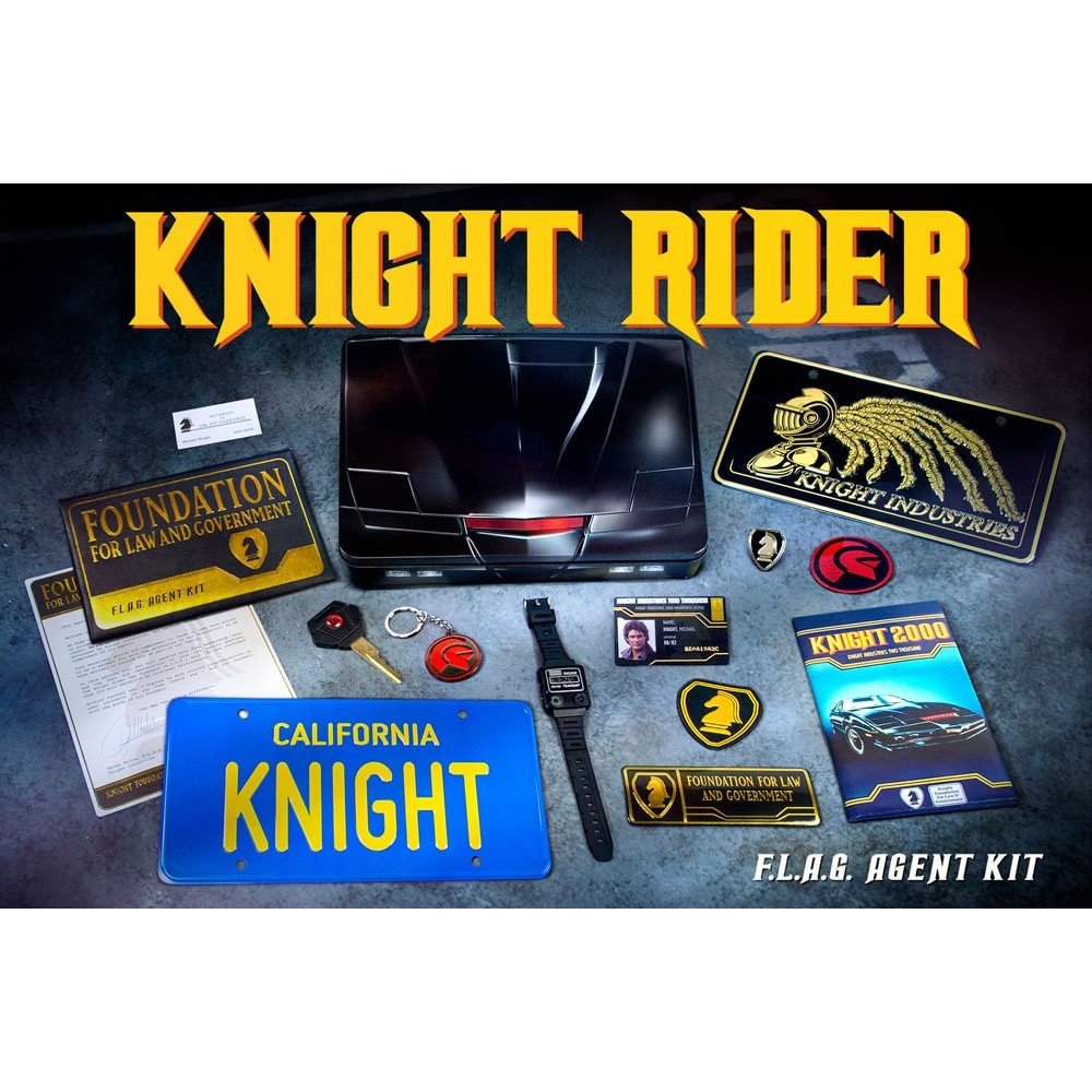 Knight Rider coffret cadeau F.L.A.G Agent Kit - type-gadgets
