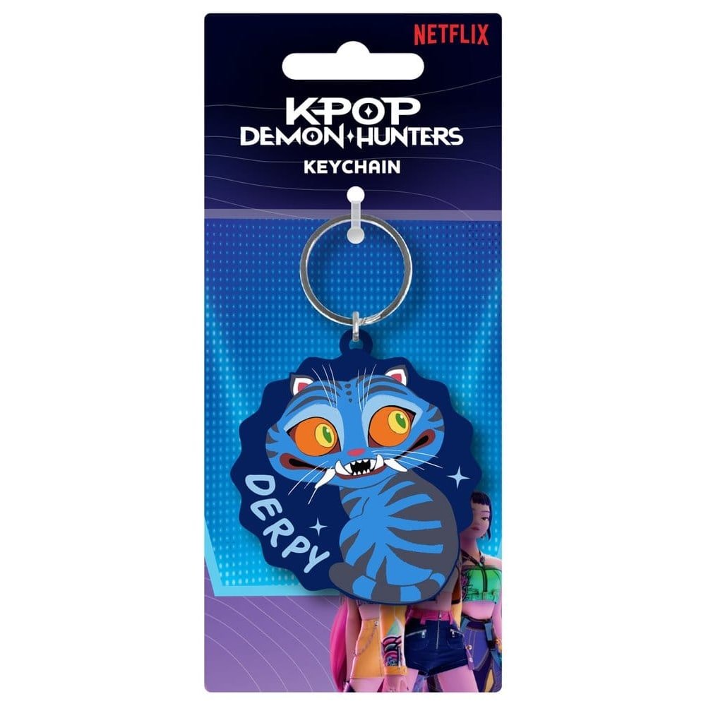 KPop Demon Hunters porte-clés PVC Derpy Tiger