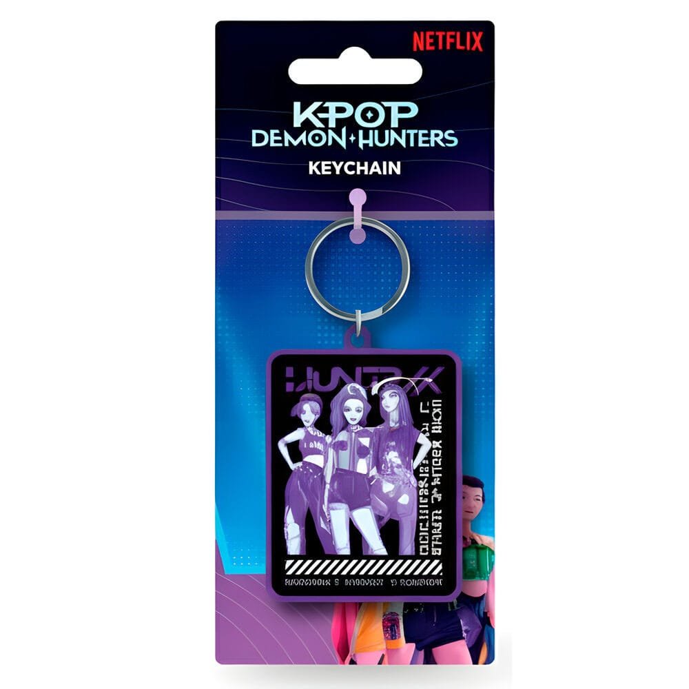 KPop Demon Hunters porte-clés PVC Huntrix Group