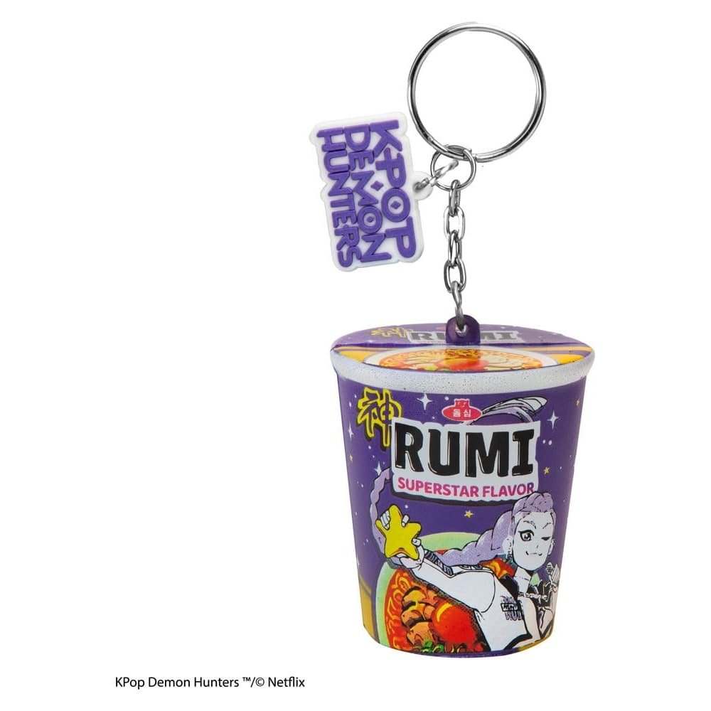 KPop Demon Hunters porte-clés squishy Rumi Superstar Flavor Noodles