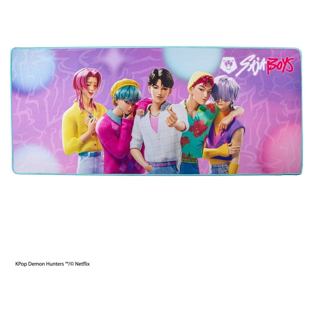 KPop Demon Hunters tapis de bureau Saja Boys XL