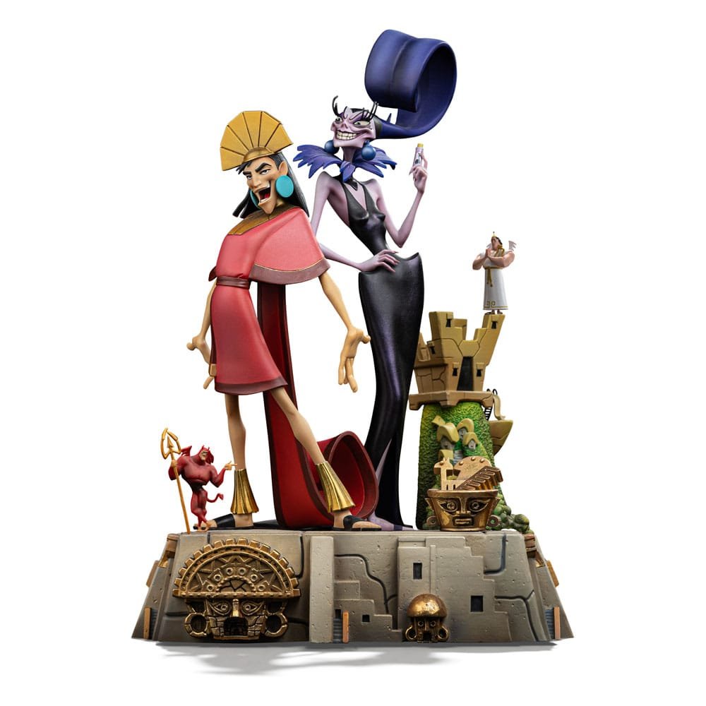 Kuzco, l'empereur mégalo statuette 1/10 Deluxe Art Scale Kuzko & Yzma 28 cm - kuzco-l-empereur-megalo - Goodies