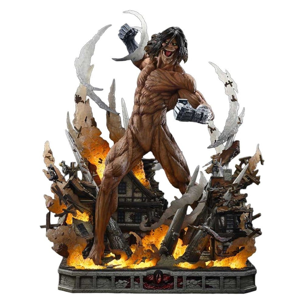 L'Attaque des Titans (TV animation) Ultimate Diorama Masterline Statue Eren Yeag - attaque-des-titans - Goodies