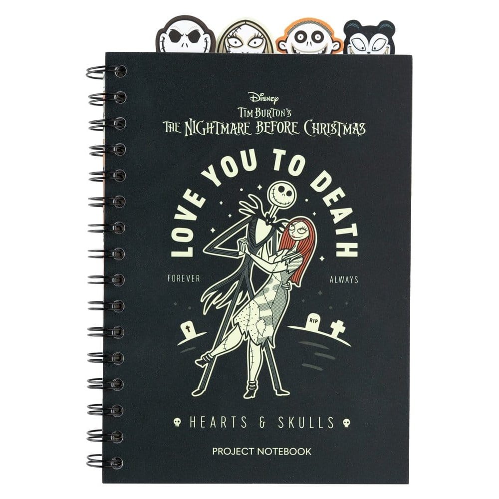 L'Étrange Noël de Monsieur Jack carnet de projet A5