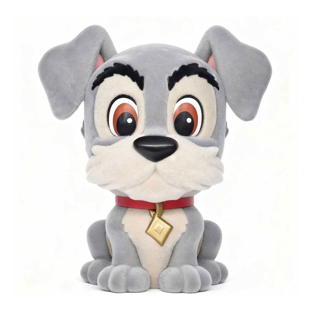 La Belle et le Clochard tirelire Clochard (with special Flocking) 20 cm - La Belle et le Clochard