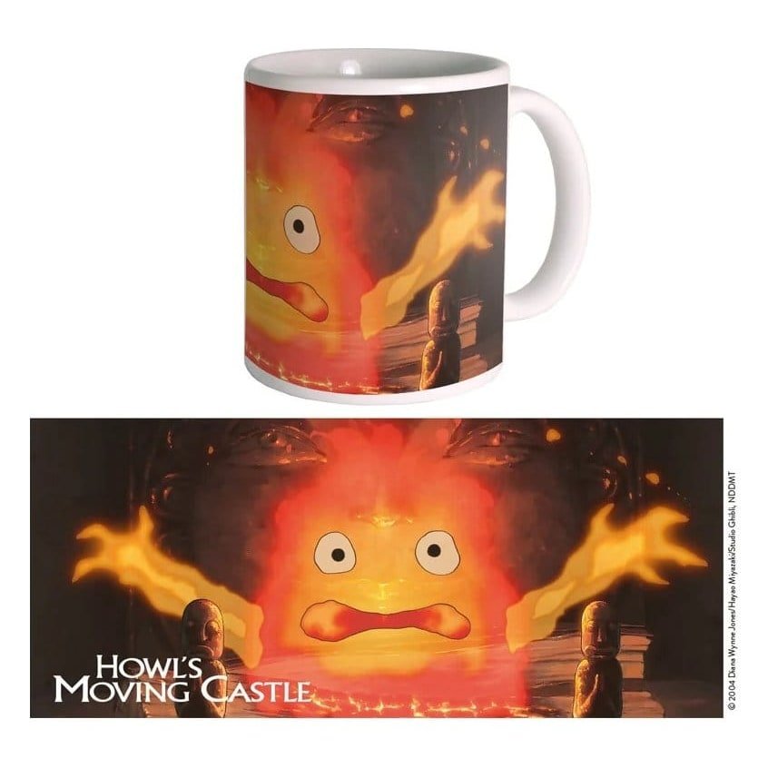 Le Château ambulant mug Calcifer