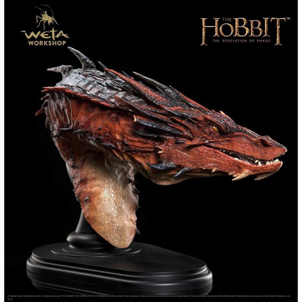 Le Hobbit La Désolation de Smaug buste Smaug 36 cm - Le Hobbit