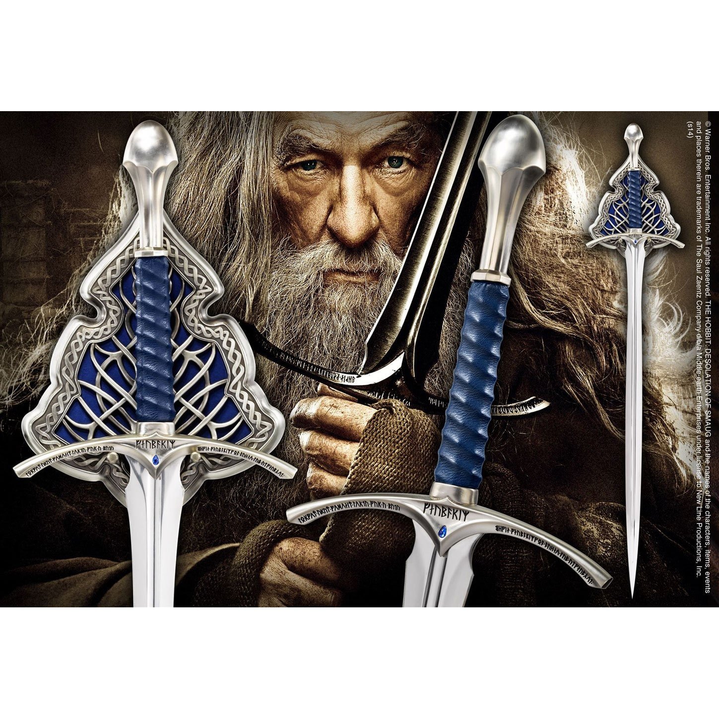 Le Hobbit réplique 1/1 épée Glamdring 120 cm