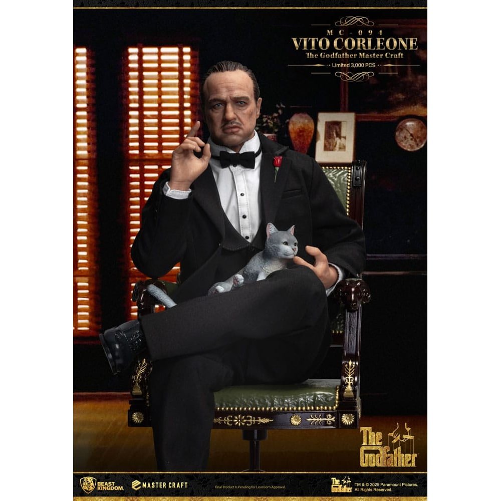 Le Parrain statuette Master Craft Vito Corleone 31 cm