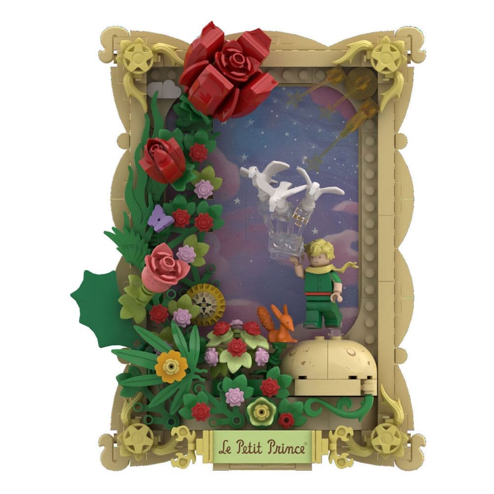 Le Petit Prince jeu de construction Rose 23 cm - type-jeux-de-construction