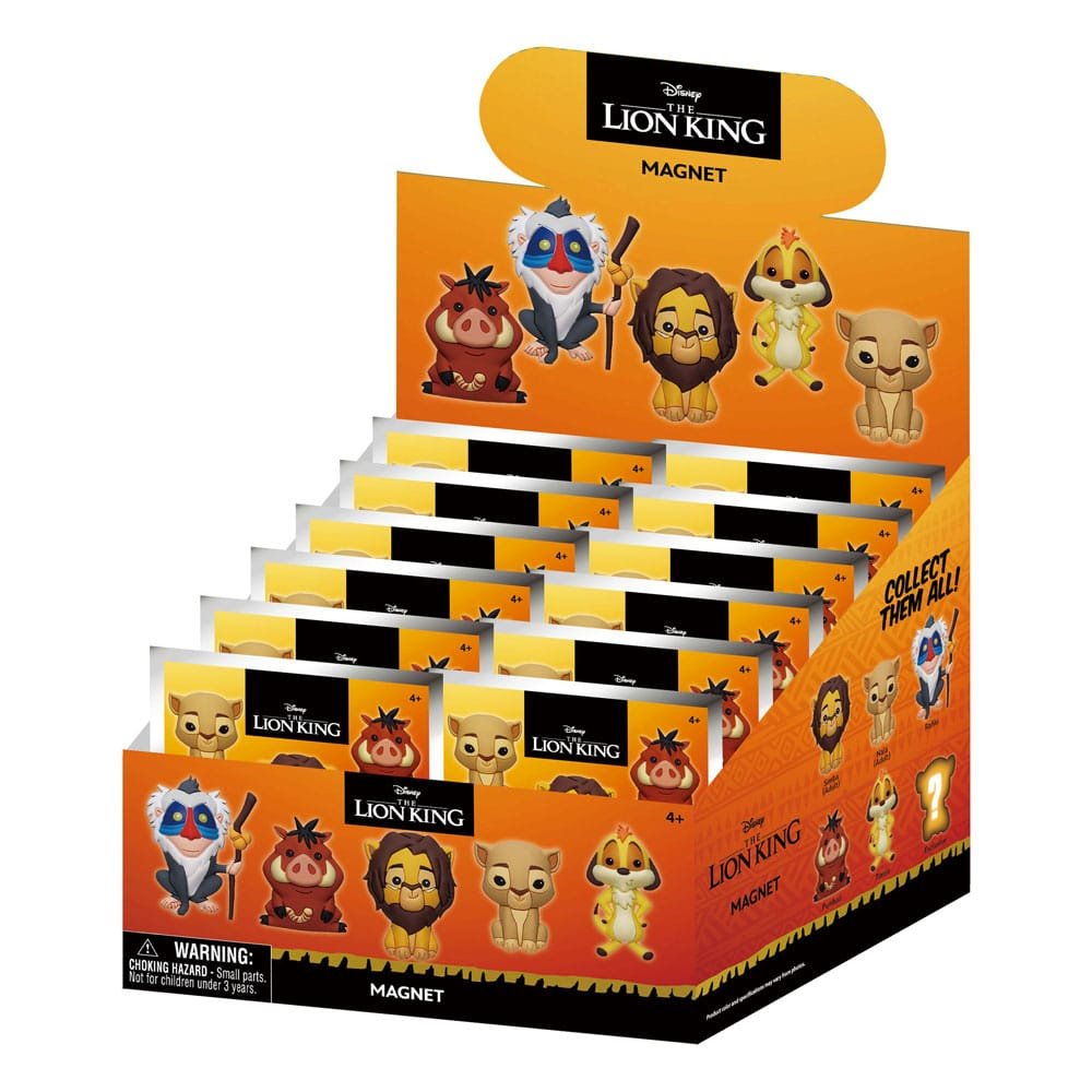 Le roi lion Blind pack aimants Series 1 Display (12) - Le roi lion