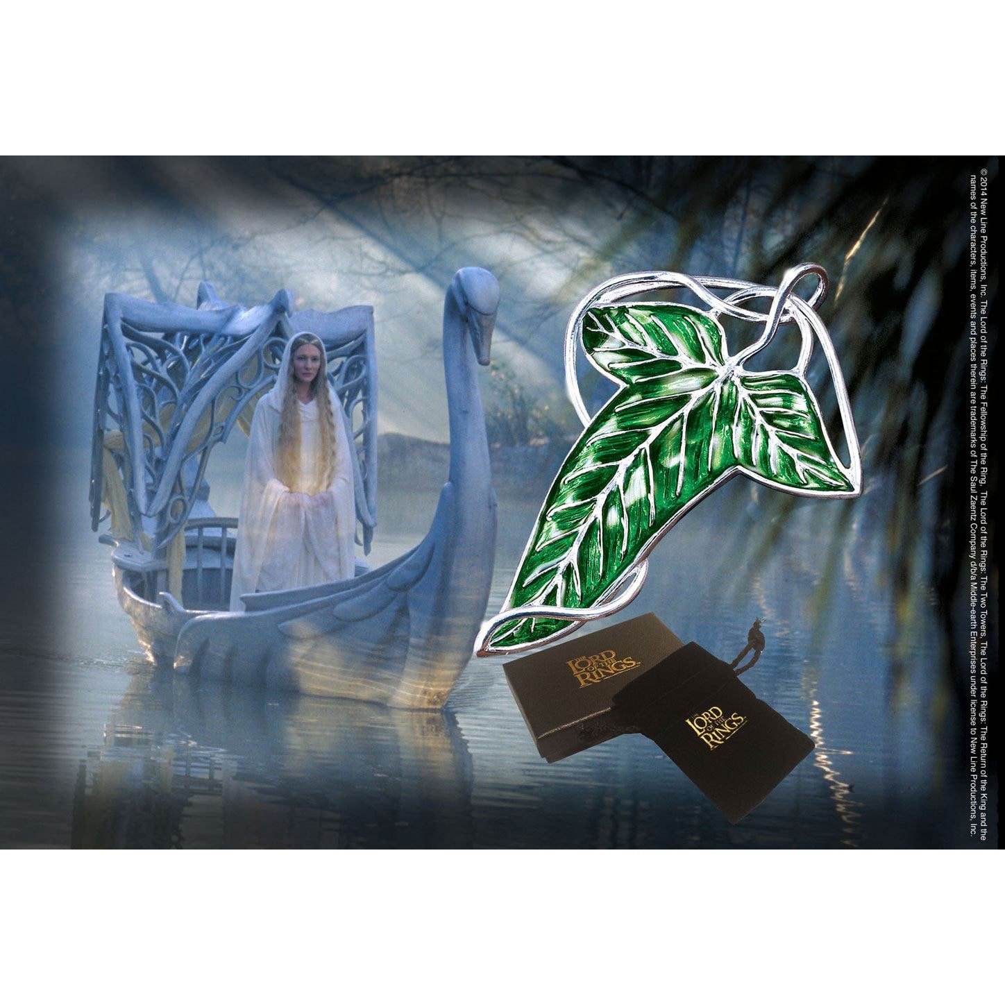 Le Seigneur des Anneaux broche feuille de la Lórien