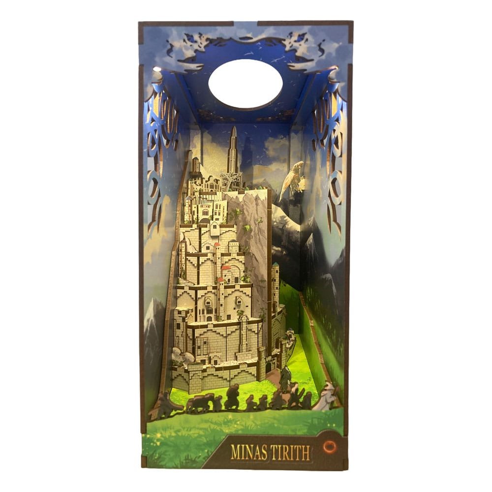 Le Seigneur des anneaux maquette Book Nook Tiny Adventures Minas Tirith 23 cm - type-puzzles