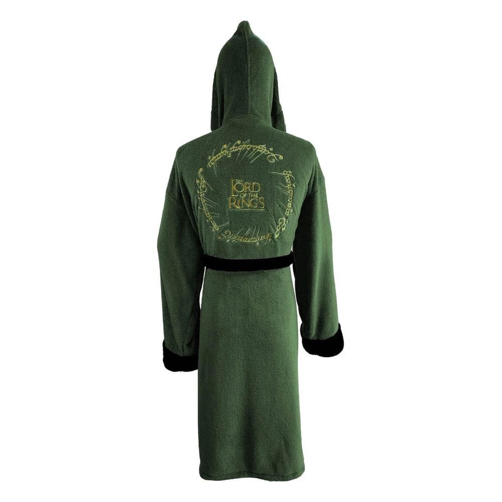 Le Seigneur des Anneaux peignoir de bain polaire Elven Green & Gold - type-peignoirs-et-pyjamas