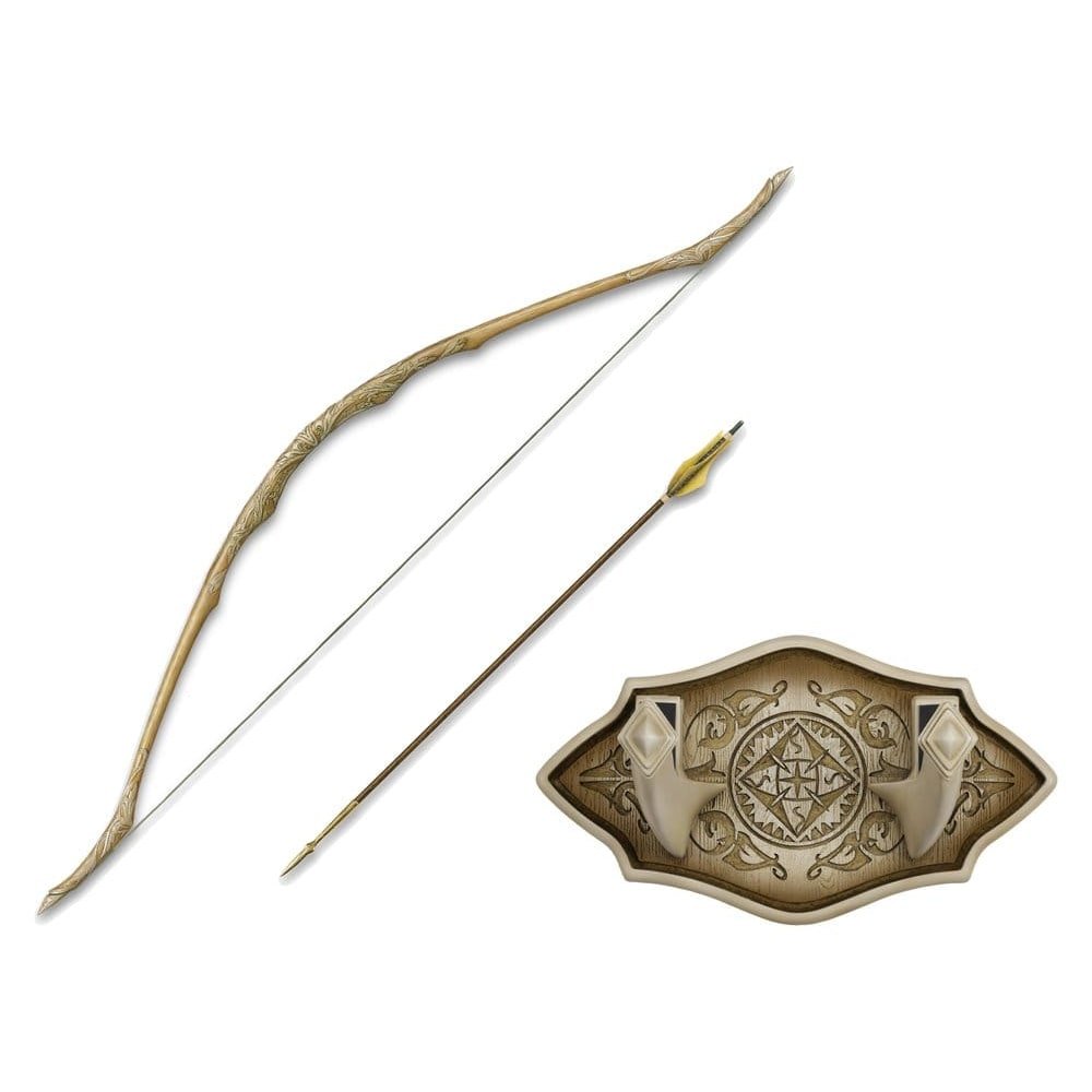 Le Seigneur des Anneaux réplique 1/1 Arc de Legolas Lothlorien avec flèche 97 cm - cat-cosplay-deguisements