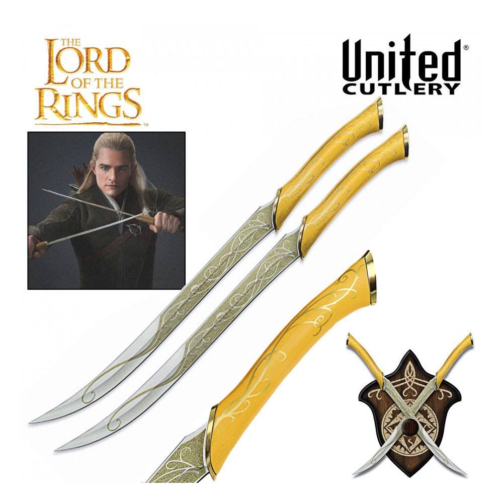 Le Seigneur des Anneaux répliques 1/1 dagues Legolas - cat-cosplay-deguisements