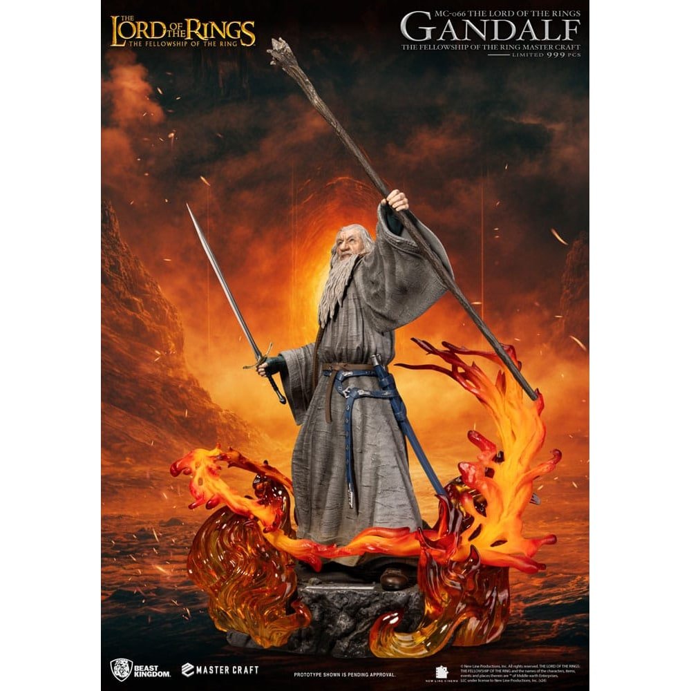 Le Seigneur des Anneaux statuette Master Craft Gandalf 58 cm