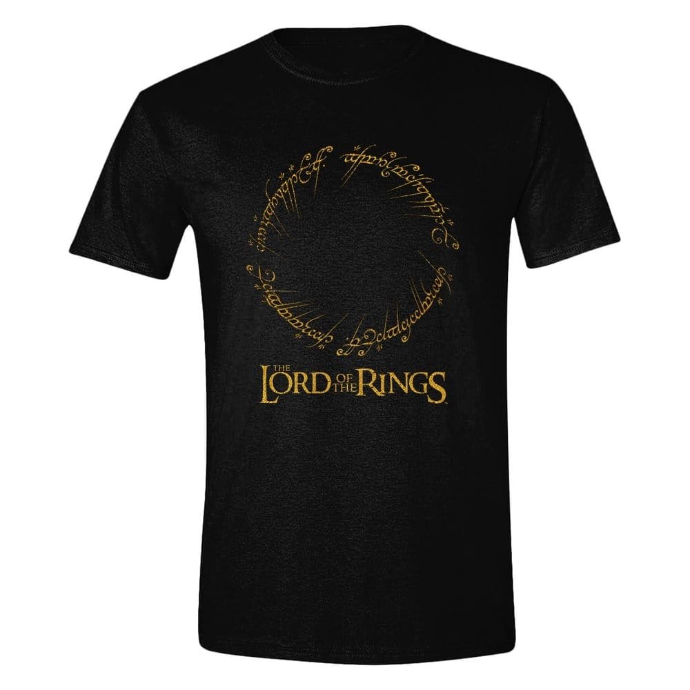 Le Seigneur des Anneaux T-Shirt Logo Inscription (M)