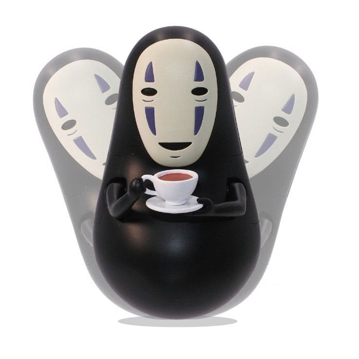 Le Voyage de Chihiro figurine culbuto No Face's coffe time 6 cm - Le Voyage de Chihiro