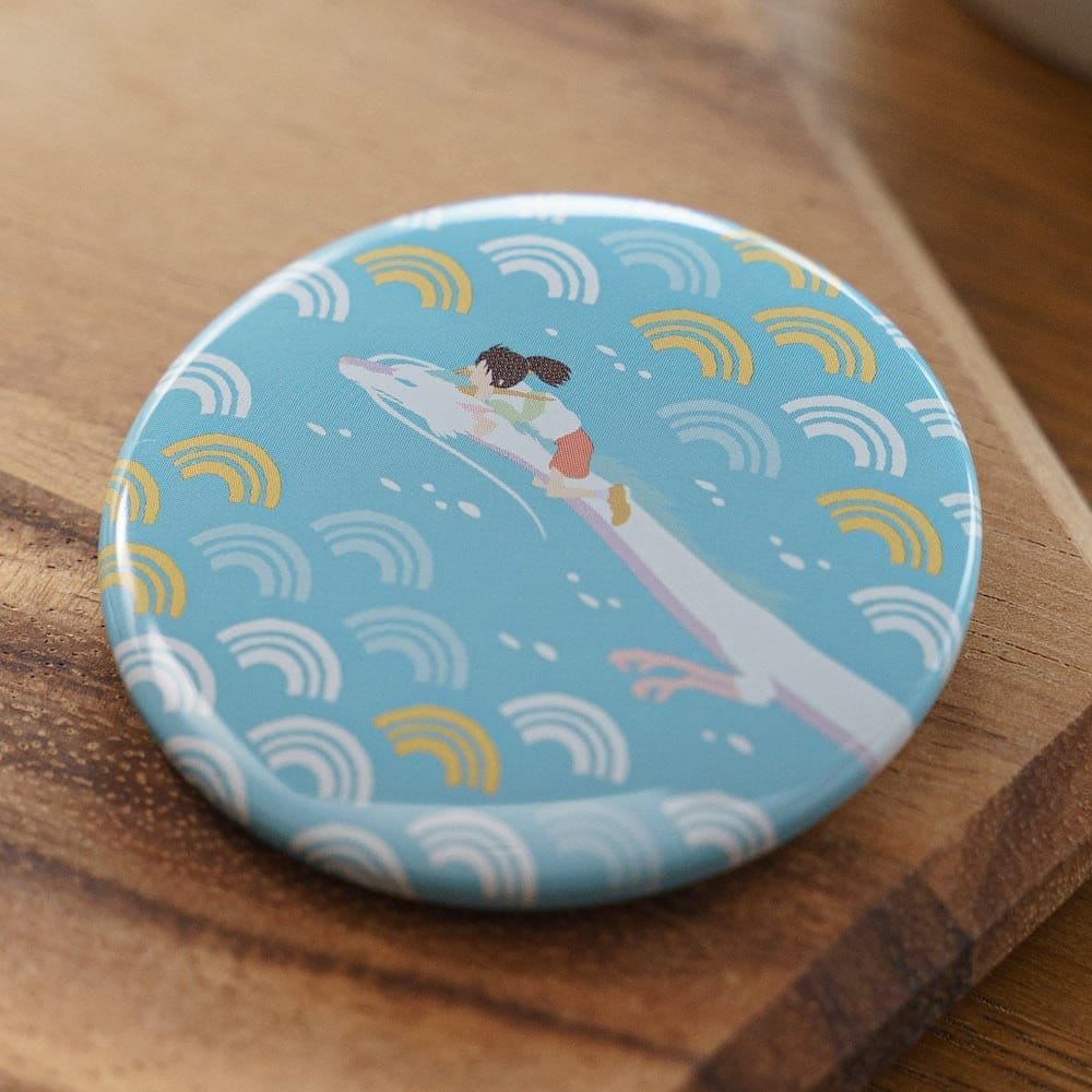 Le Voyage de Chihiro pin Chihiro & Haku dragon 5 cm