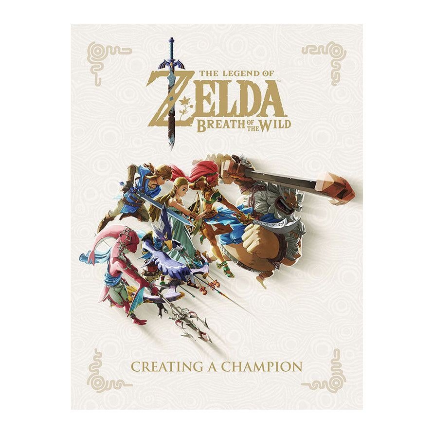 Legend of Zelda Breath of the Wild Art book Creating A Champion *ANGLAIS* - type-art-books